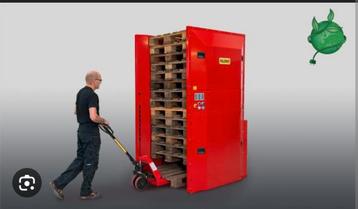 Palomat, pallet automaat, pallet stapelaar / ontstapelaar