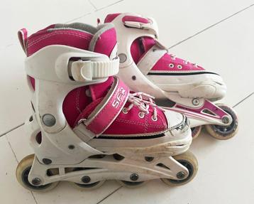 Inline skates verstelbaar (maat EU 30,5 - 34)