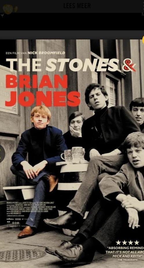 The Stones & BRIAN JONES  2 krtn €10, Tickets en Kaartjes, Filmkaartjes, Eén persoon, Vrijkaartje specifieke film, Overige genres