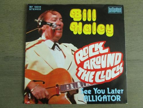 Bill Haley - Rock Around The Clock / See You Later Alligator, Cd's en Dvd's, Vinyl Singles, Gebruikt, Single, Overige genres, 7 inch