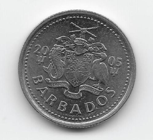 Barbados 10 cents 2005 KM# 12, Postzegels en Munten, Munten | Amerika, Losse munt, Midden-Amerika, Verzenden