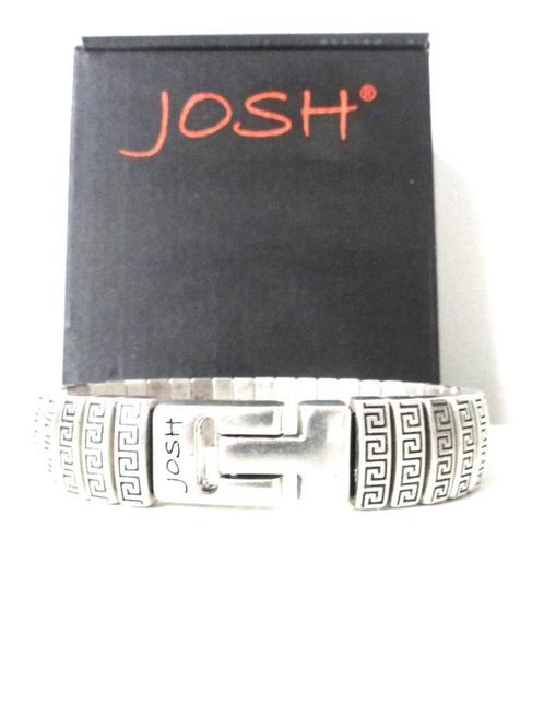 Nieuwe Josh heren armband, Sieraden, Tassen en Uiterlijk, Armbanden, Nieuw, Overige materialen, Zilver, Verzenden