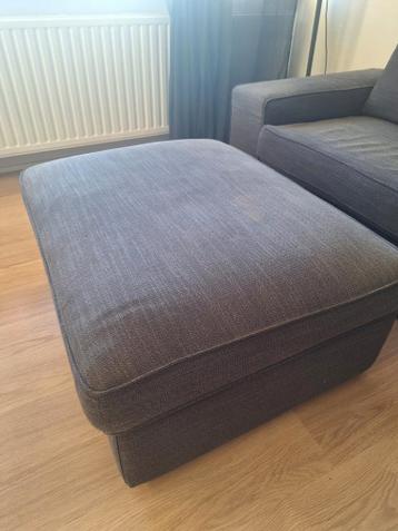 Kivik IKEA 3 zitsbank met hocker met opbergruimte. - afbeelding 3 Kivik IKEA 3 zitsbank met hocker met opbergruimte. - afbeelding 3