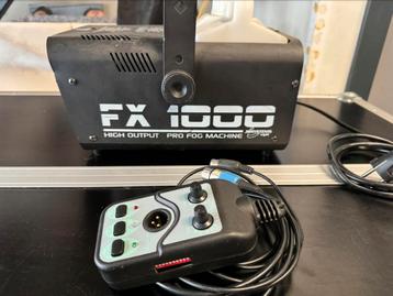 Rookmachine JB systems FX 1000 met afstandsbediening 