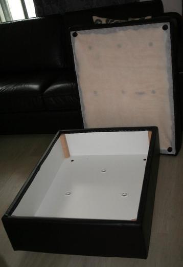 IKEA KIVIK leren hocker voetenbank opbergruimte - afbeelding 8 IKEA KIVIK leren hocker voetenbank opbergruimte - afbeelding 8