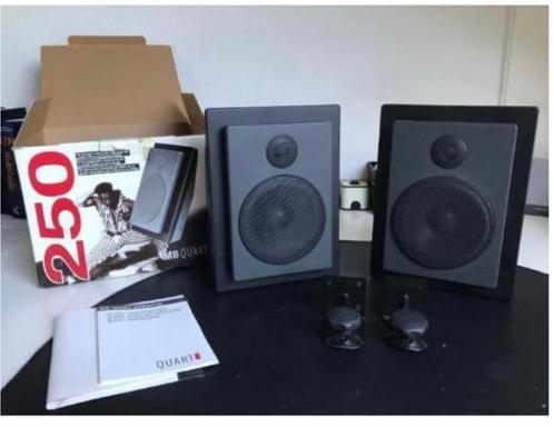 Design MB Quart 250 speakers, Audio, Tv en Foto, Luidsprekers, Zo goed als nieuw, Front, Rear of Stereo speakers, 60 tot 120 watt