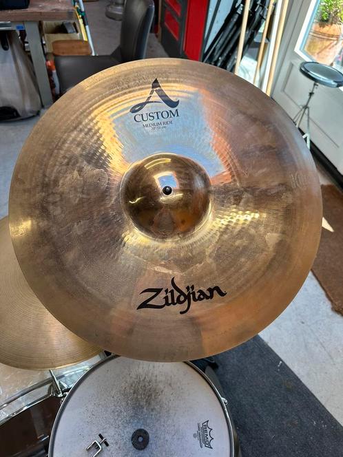 Zildjian A custom medium ride 20”, Muziek en Instrumenten, Drumstellen en Slagwerk, Gebruikt, Overige merken, Ophalen of Verzenden