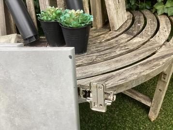 Vijf deuren Besta kast IKEA betonlook Kallviken 60x64 € 85,- - afbeelding 3 Vijf deuren Besta kast IKEA betonlook Kallviken 60x64 € 85,- - afbeelding 3