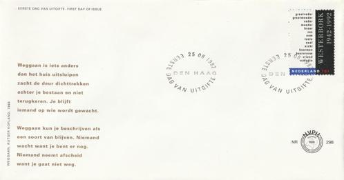 Eerste Dag Envelop Nederland NVPH E298, Postzegels en Munten, Postzegels | Eerstedagenveloppen, Onbeschreven, Nederland, Ophalen of Verzenden