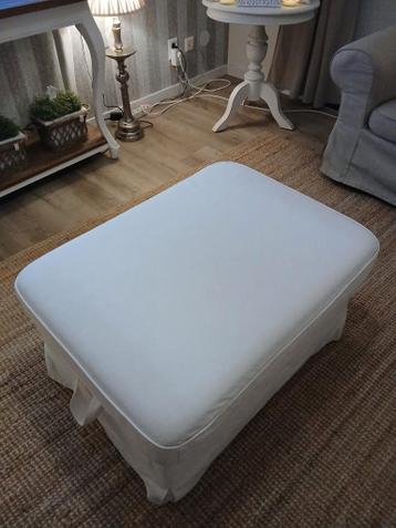 Witte ikea ektorp poef - afbeelding 1 Witte ikea ektorp poef - afbeelding 1