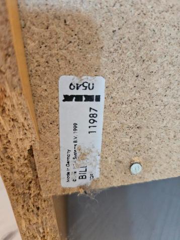 Ikea Billy Boekenkast bruin met 3 losse planken - afbeelding 6 Ikea Billy Boekenkast bruin met 3 losse planken - afbeelding 6