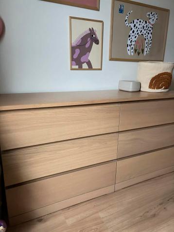 IKEA Malm ladekast - geglazuurd eikenfineer - afbeelding 2 IKEA Malm ladekast - geglazuurd eikenfineer - afbeelding 2