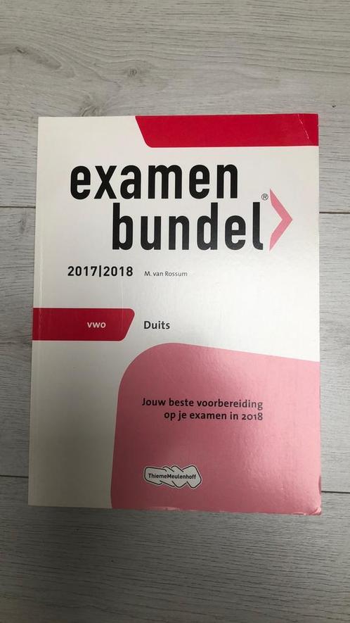 Examenbundel vwo Duits 2017/2018, Boeken, Schoolboeken, Zo goed als nieuw, Nederlands, VWO, Ophalen of Verzenden
