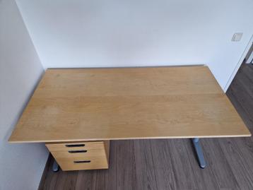 Ikea Galant bureau 80x160cm en ladeblok - afbeelding 3 Ikea Galant bureau 80x160cm en ladeblok - afbeelding 3