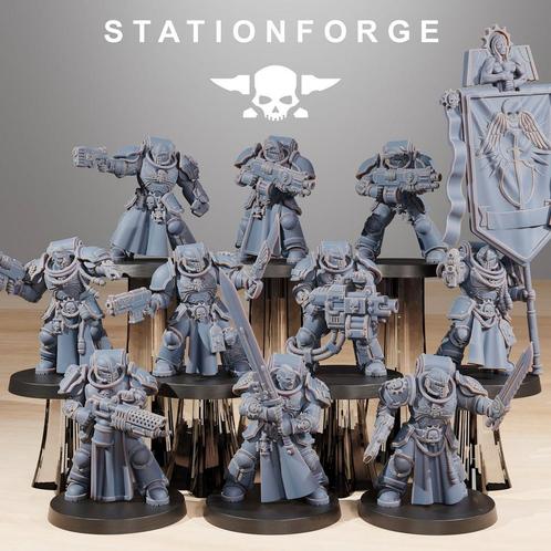 Socratis Elites - StationForge, Hobby en Vrije tijd, Wargaming, Nieuw, Figuurtje(s), Verzenden