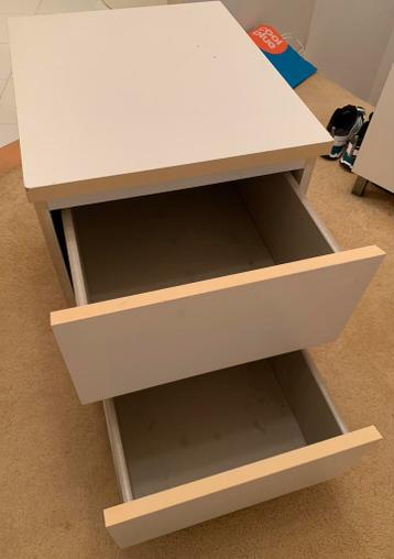 IKEA MALM ladekastje nachtkastje ladeblok 2 lades - afbeelding 1 IKEA MALM ladekastje nachtkastje ladeblok 2 lades - afbeelding 1