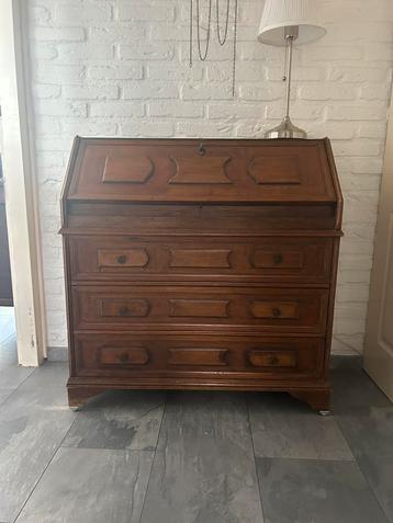 Antieke brocante secretaire 