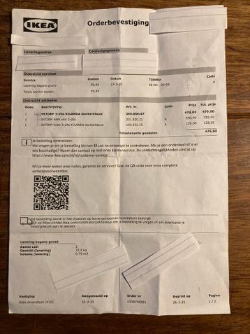 Ikea Ektorp 3 zits Kilanda hoes donkerblauw gekocht27-3-2025 - afbeelding 3 Ikea Ektorp 3 zits Kilanda hoes donkerblauw gekocht27-3-2025 - afbeelding 3