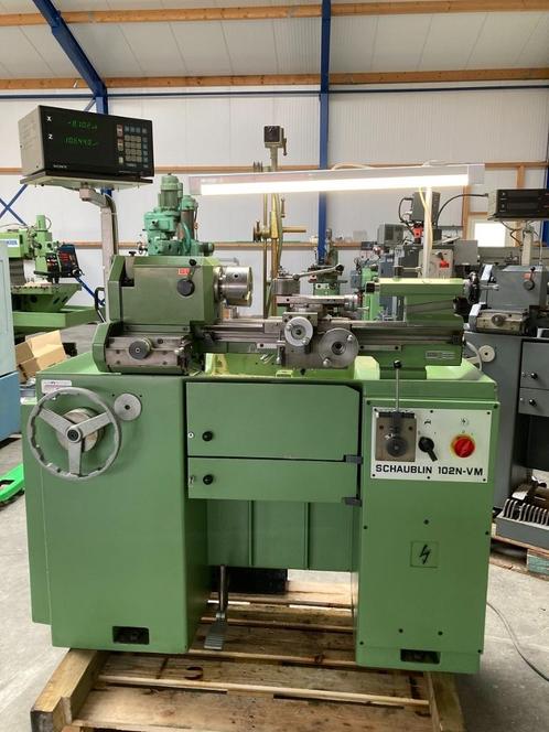 Schaublin 102N-VM W25 Instrumenetenmakers Draaibank, Doe-het-zelf en Verbouw, Draaibanken, Gebruikt, Metaaldraaibank, Minder dan 500 mm