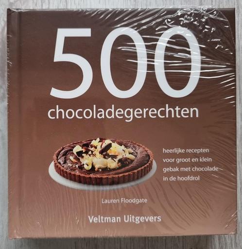 500 chocoladegerechten receptenboek/kookboek NIEUW, Boeken, Kookboeken, Nieuw, Taart, Gebak en Desserts, Overige typen, Ophalen of Verzenden