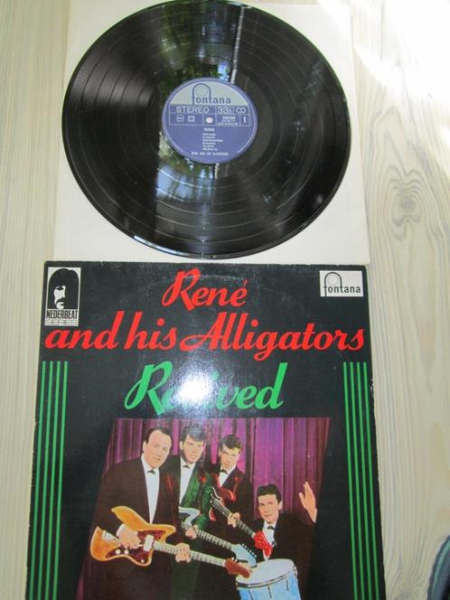 Lp rené and his alligators revived. René and his alligators, Cd's en Dvd's, Vinyl | Pop, Zo goed als nieuw, 1960 tot 1980, 12 inch