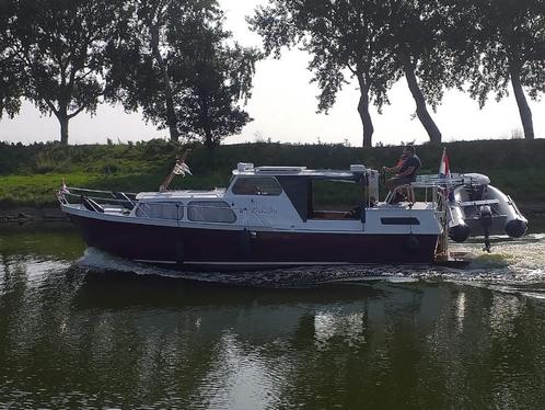 Verhoef kruiser, Watersport en Boten, Motorboten en Motorjachten, Gebruikt, Staal, 9 tot 12 meter, Diesel, Binnenboordmotor, 30 tot 50 pk