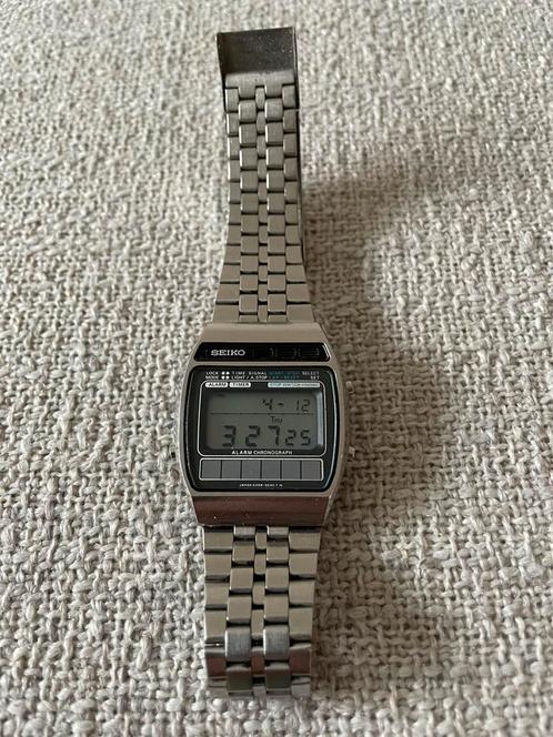 Vintage Seiko A258-5060, Sieraden, Tassen en Uiterlijk, Horloges | Antiek, Seiko, Staal, 1960 of later, Ophalen of Verzenden