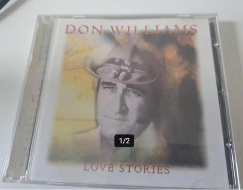CD - Don Williams - Love Stories, Cd's en Dvd's, Cd's | Country en Western, Zo goed als nieuw, Ophalen of Verzenden