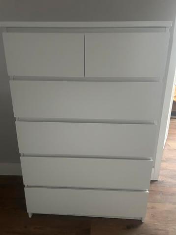 Ladekast Ikea Malm 80x123 - afbeelding 1 Ladekast Ikea Malm 80x123 - afbeelding 1