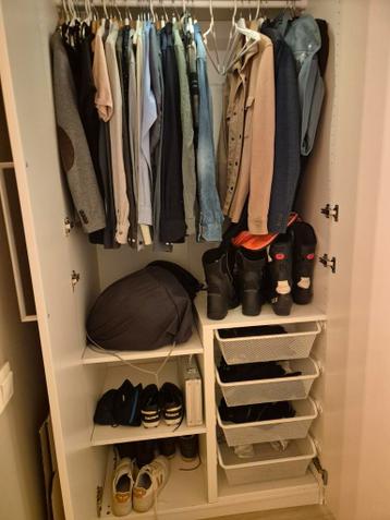 IKEA PAX, 150cm breed, wit !Opnieuw aangeboden! - afbeelding 3 IKEA PAX, 150cm breed, wit !Opnieuw aangeboden! - afbeelding 3