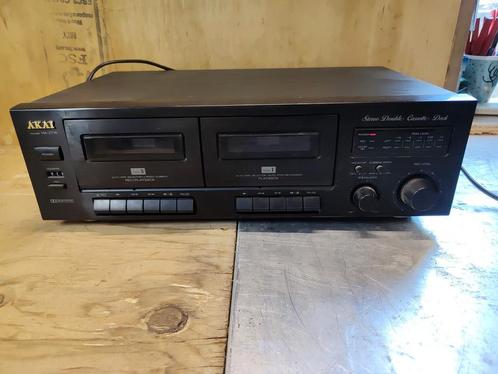 AKAI HX-27w dubbel cassettedeck, Audio, Tv en Foto, Cassettedecks, Akai, Ophalen of Verzenden