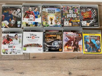 Verschillende PlayStation 3 spellen