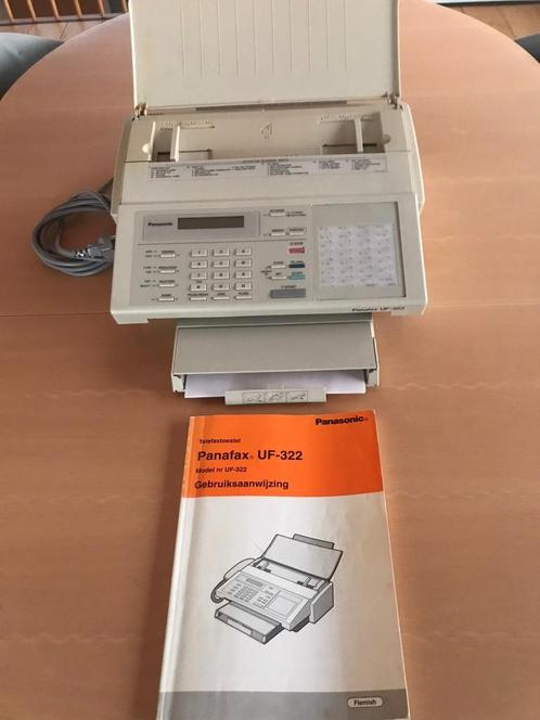 Fax Panafax Panasonic UF-322, Telecommunicatie, Faxen, Gebruikt, Fax, Ophalen of Verzenden