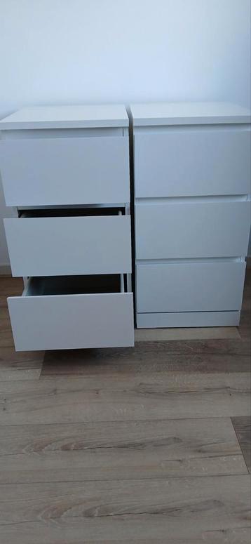 Te koop, 2 ladekasten Malm van IKEA - afbeelding 2 Te koop, 2 ladekasten Malm van IKEA - afbeelding 2