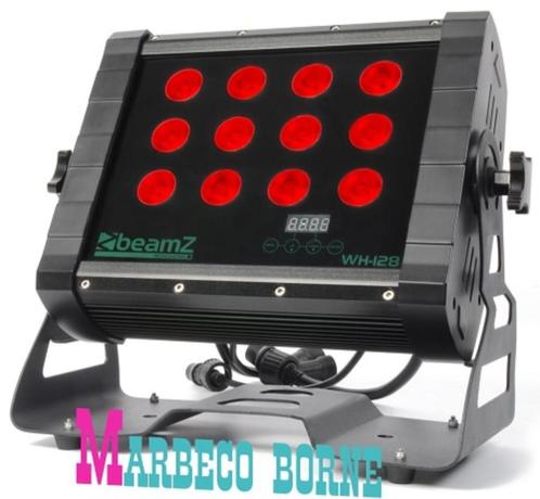 LED Gevel verlichting, Wall Washer,licht effect 12x 8W Quad, Muziek en Instrumenten, Licht en Laser, Nieuw, Licht, Kleur, Ophalen of Verzenden