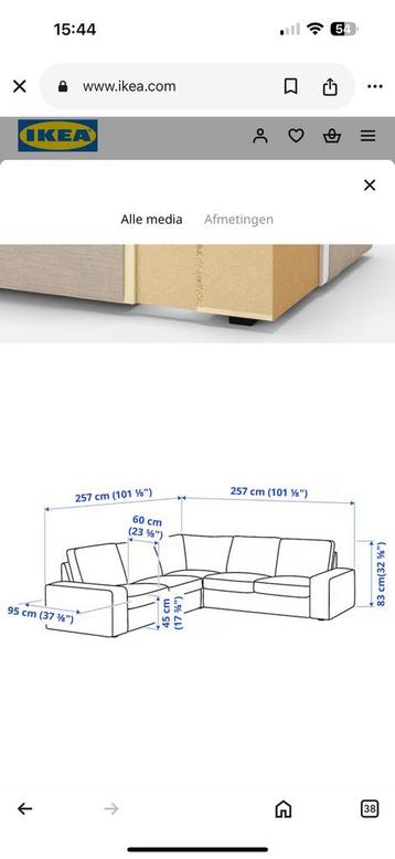 IKEA 5 personen hoekbank - afbeelding 12 IKEA 5 personen hoekbank - afbeelding 12