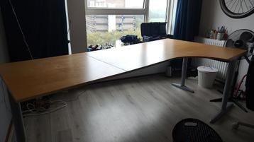 Ikea Effektiv groot Bureau - Hoekbureau - afbeelding 2 Ikea Effektiv groot Bureau - Hoekbureau - afbeelding 2