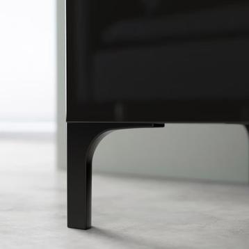 TV-kast Ikea Besta zwart brons/goud - afbeelding 4 TV-kast Ikea Besta zwart brons/goud - afbeelding 4