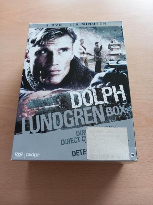 Dolph Lundgren box 4 film zie tekst voor titels. 5=4, Cd's en Dvd's, Dvd's | Actie, Zo goed als nieuw, Actie, Boxset, Vanaf 16 jaar