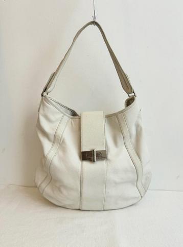 Calvin Klein leren witte tas 30 x 30