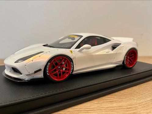 Ferrari 488 LBWK Chameleon wit GL Model 1:18, Hobby en Vrije tijd, Modelauto's | 1:18, Nieuw, Auto, Overige merken, Ophalen of Verzenden