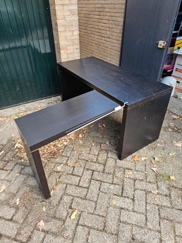 Ikea Malm study desk, L151xB65xH72 with pull-out panel exten - afbeelding 11 Ikea Malm study desk, L151xB65xH72 with pull-out panel exten - afbeelding 11