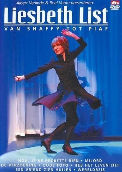 Liesbeth List van Shaffy tot Piaf, Cd's en Dvd's, Dvd's | Muziek en Concerten, Zo goed als nieuw, Muziek en Concerten, Alle leeftijden