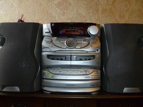 kenwood stereo,set (met een 3 cd wisselaar), Audio, Tv en Foto, Stereo-sets, Gebruikt, Cassettedeck, Cd-speler, Tuner of Radio