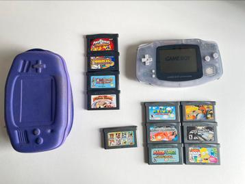 Nintendo Game Boy Advance + Games