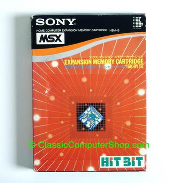 Sony MSX HBM-16 16K RAM expansion memory cartridge