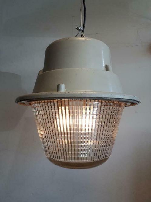 Gave industriële kristallampen vintage lampen fabriekslamp, Huis en Inrichting, Lampen | Hanglampen, Gebruikt, Ophalen of Verzenden