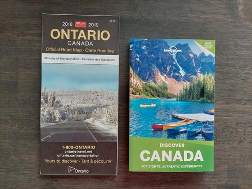 set NIEUW Lonely Planet Canada Engels English kaart Ontario, Boeken, Atlassen en Landkaarten, Nieuw, Overige typen, Overige gebieden