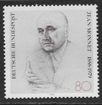 Duitsland 1988  Jean Monnet   1372    (Pfr)