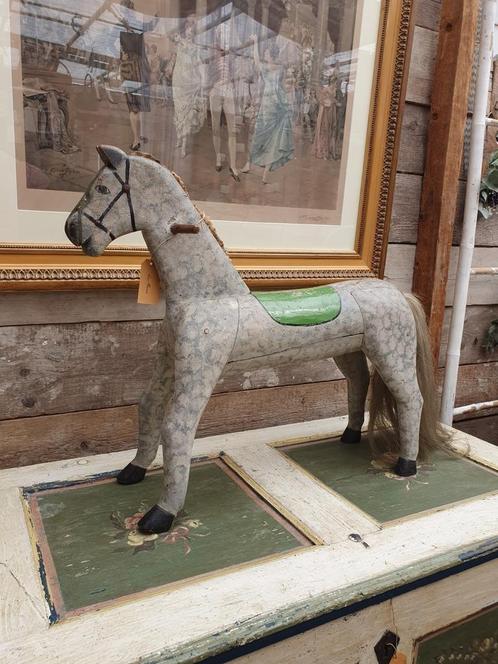 Antiek brocant paard speelgoedpaard, Antiek en Kunst, Antiek | Speelgoed, Ophalen